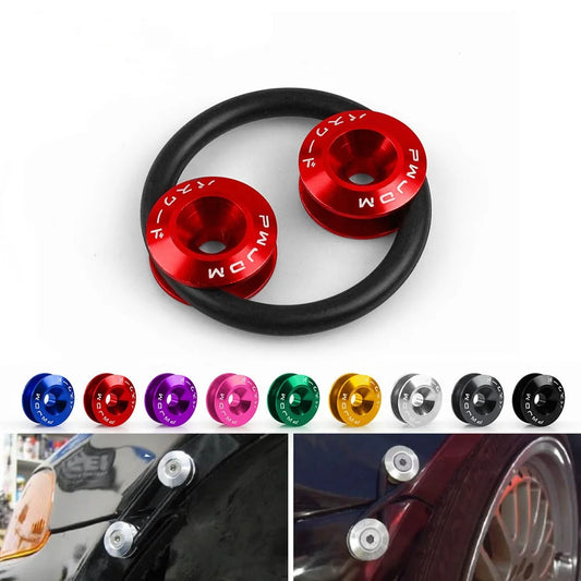 Universal Aluminum JDM Quick Release Bumper Fastener Kit for Bumpers Trunks