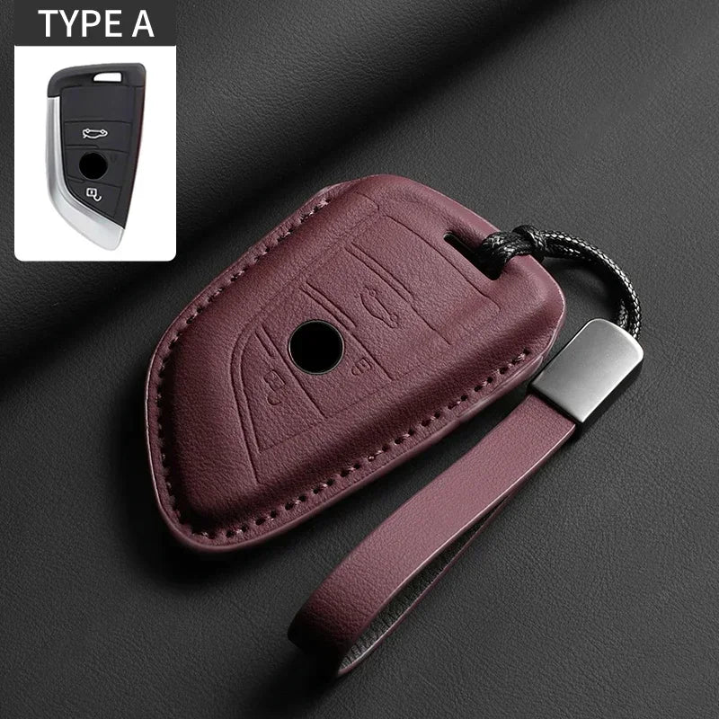 Smart Key Case Cover for BMW 1, 3, 5, 7 Series, X1, X3, X4, X5 & M Models
