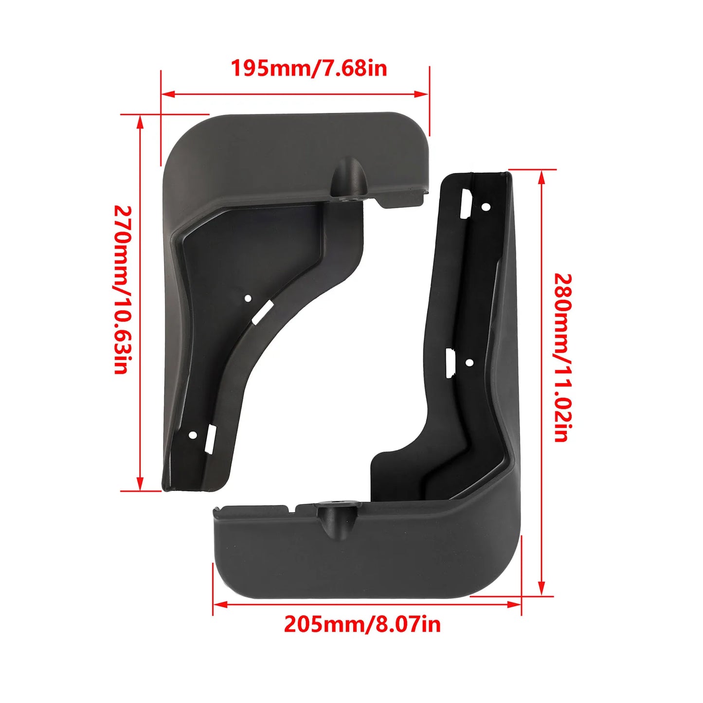 Mud Flaps Splash Guards for BYD Seal U / Sealion 6 / Song Plus DM-i 2023–2025