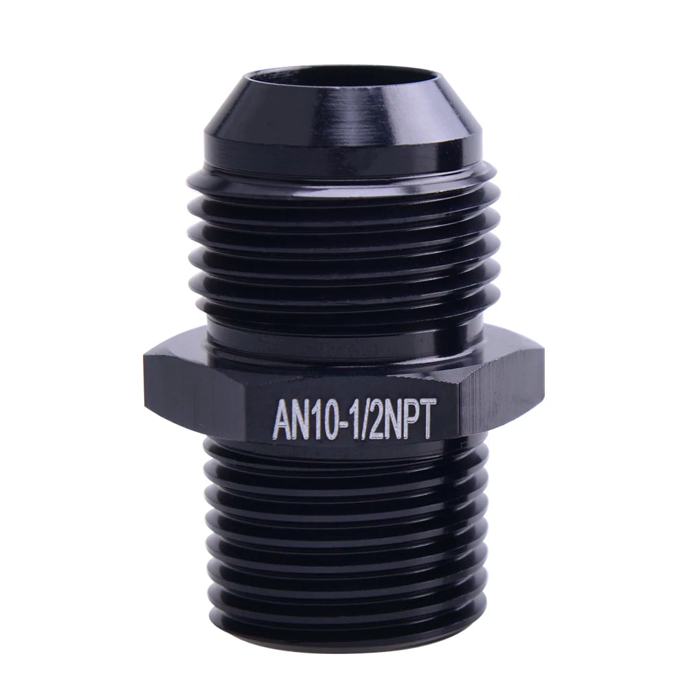 Universal 6AN AN6 to M10 M12x1.25/1.5 AN6 TO m16 M14x1.5 AN6 TO 1/4 3/8 1/2 npt