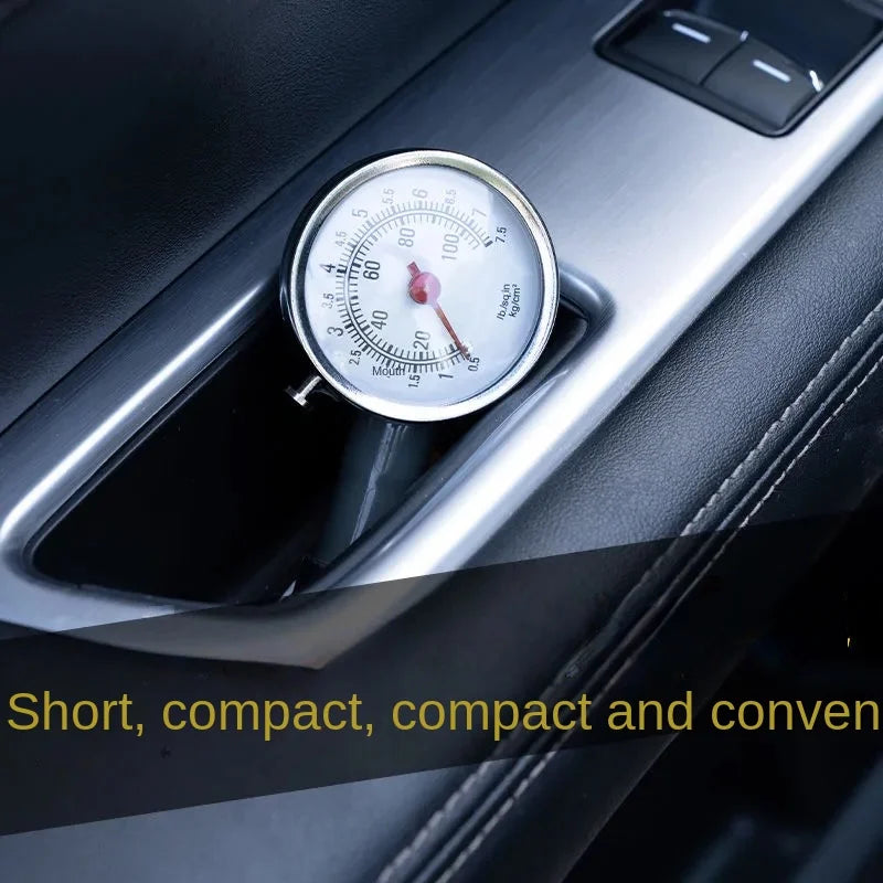Auto Metal Tire Pressure Gauge Car Truck Tyre Air Pressure Meter