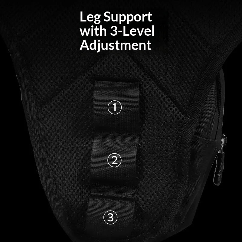 HOMEFISH Motorcycle Leg Side Bag EVA Hard Shell Waist Hip Bum Pack Phone Bag