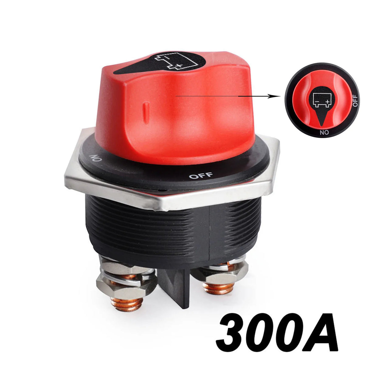 12V 32V Battery Disconnect Switch 50A 100A 200A 300A Car Boat Truck Isolator