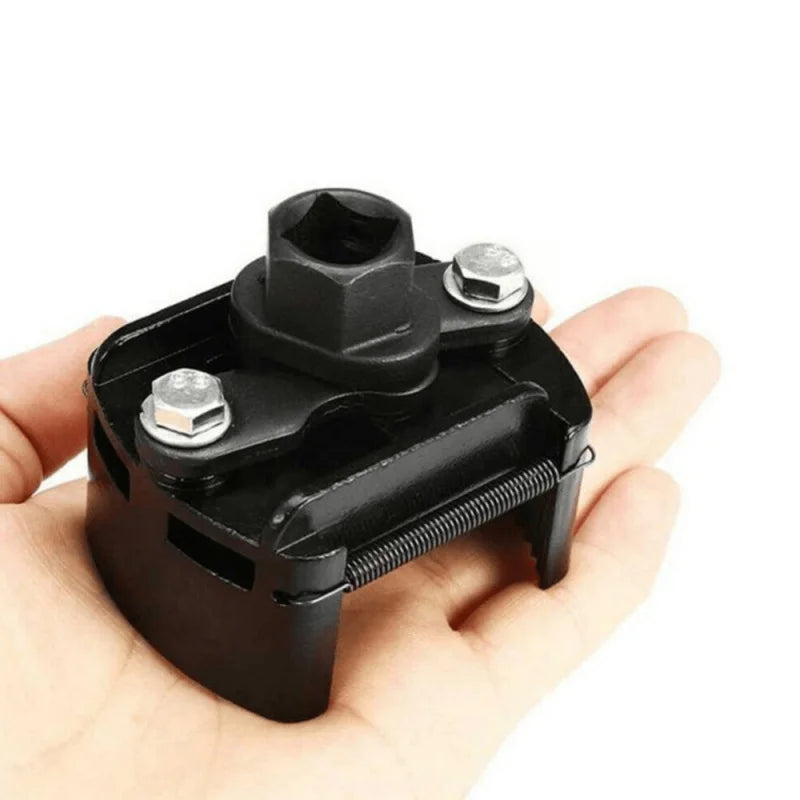 Universal 60-80mm 2 Jaw Oil Filter Wrench Adjustable Remover Tool
