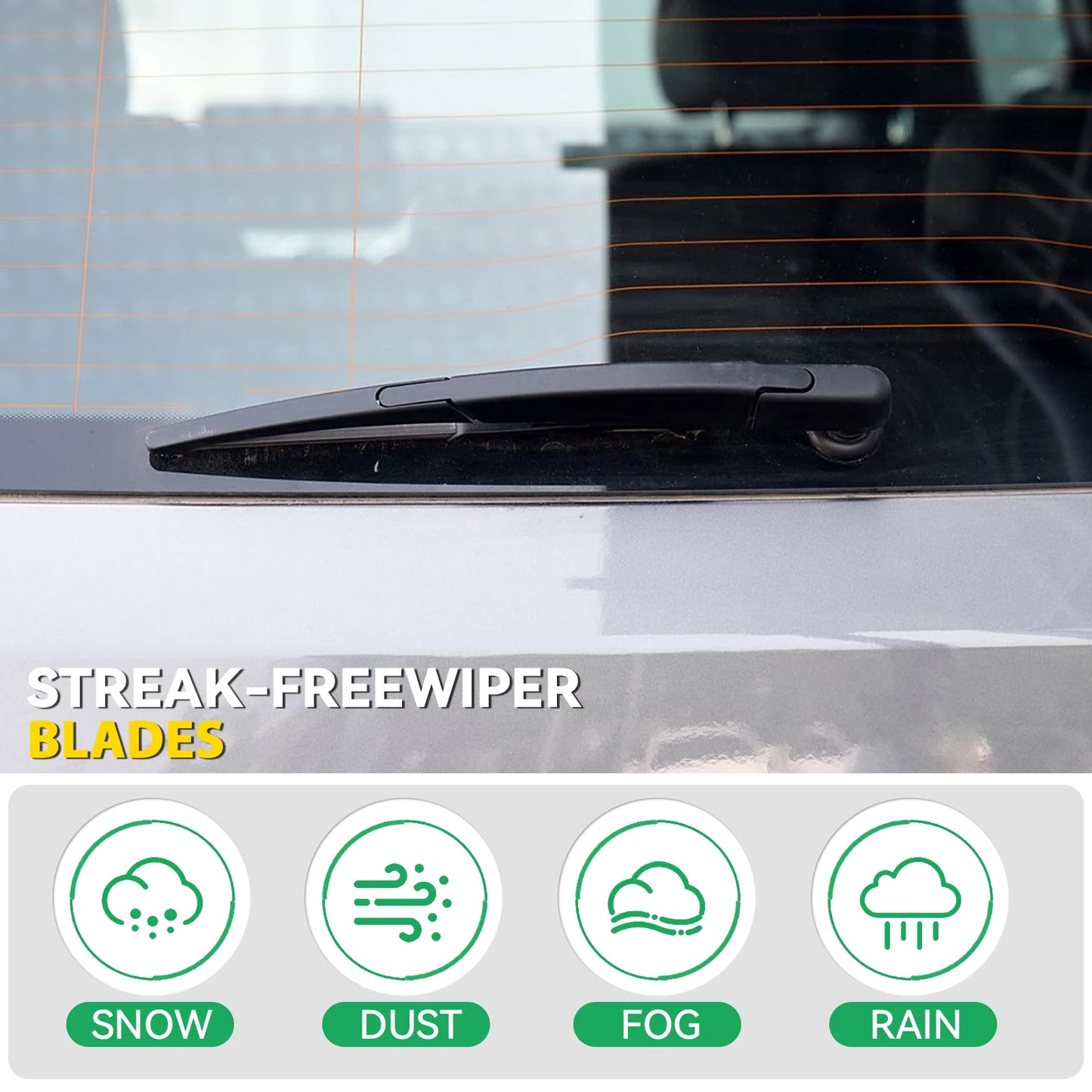 10-Inch Rear Windshield Wiper Blade for Mercedes-Benz B-Class W246 B180 B200
