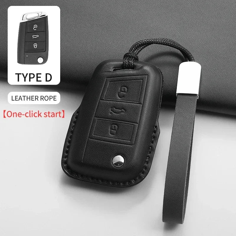 Smart Key Case Cover for Volkswagen Golf 7 MK7, Tiguan, Polo, Passat, Jetta