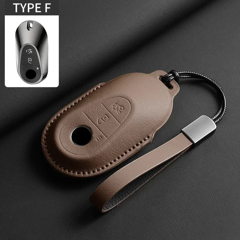 Smart Key Case Cover for Mercedes-Benz A, B, C, E, S-Class