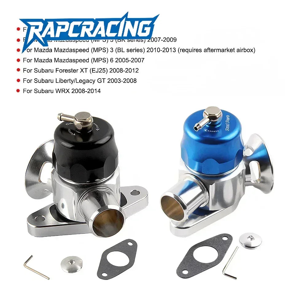 Dual Port Blow Off Valve BOV MazdaSpeed 3 6 Subaru WRX Impreza Forester XT