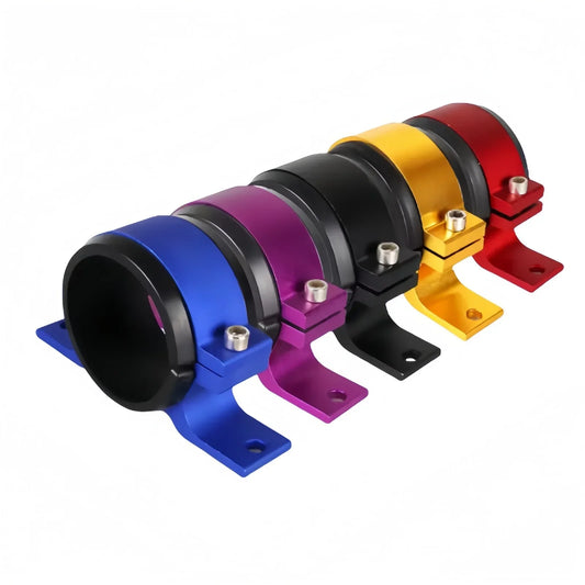 50MM External Fuel Pump Mounting Bracket Aluminum Fuel Filter Clamp Holder