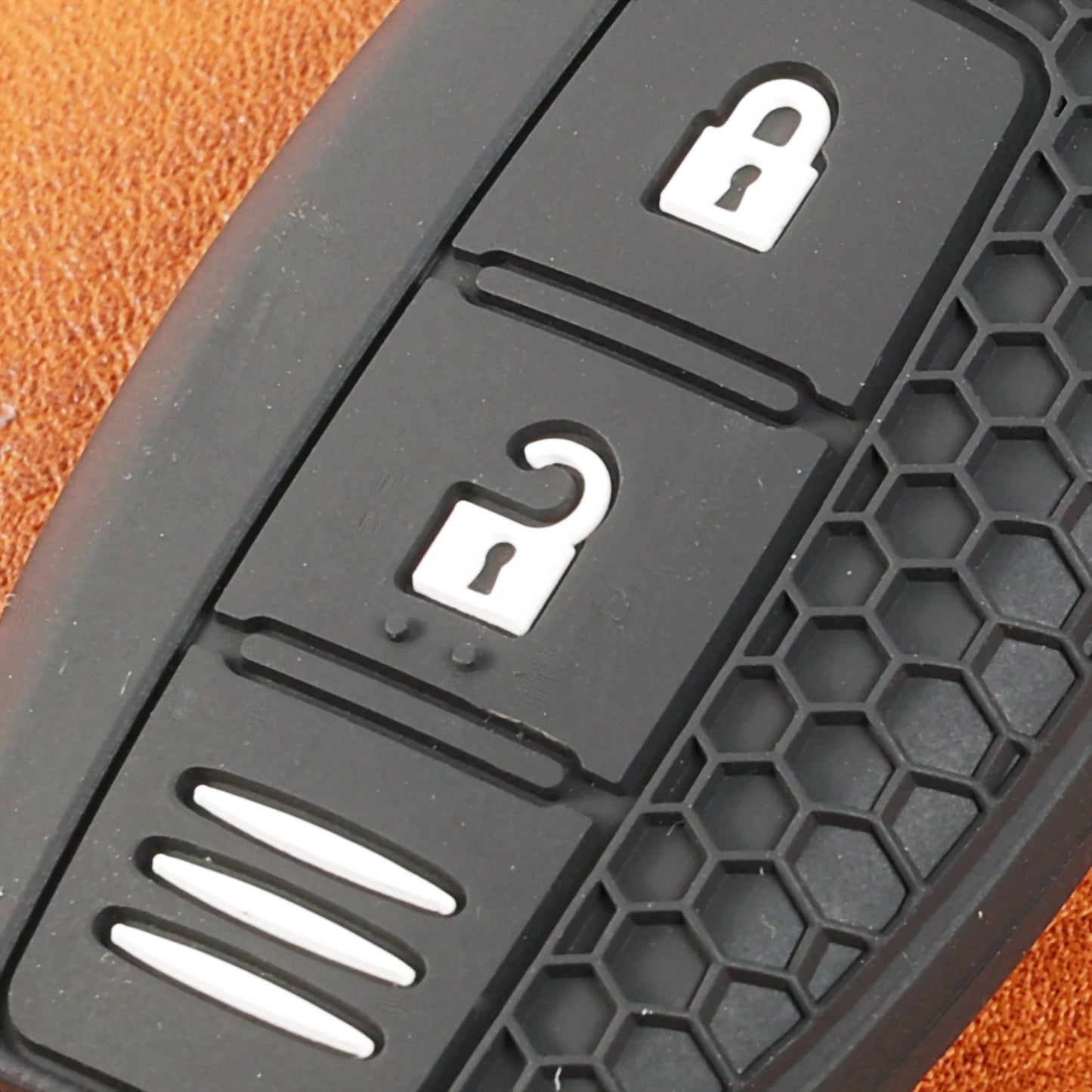 3-Button Silicone Remote Key Fob Cover for Nissan Qashqai, Juke, Leaf, Micra, Note