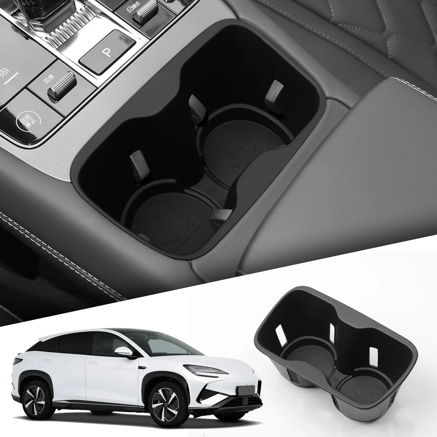 Center Console Armrest Storage Box Organizer for BYD Sealion 07 2024–2025