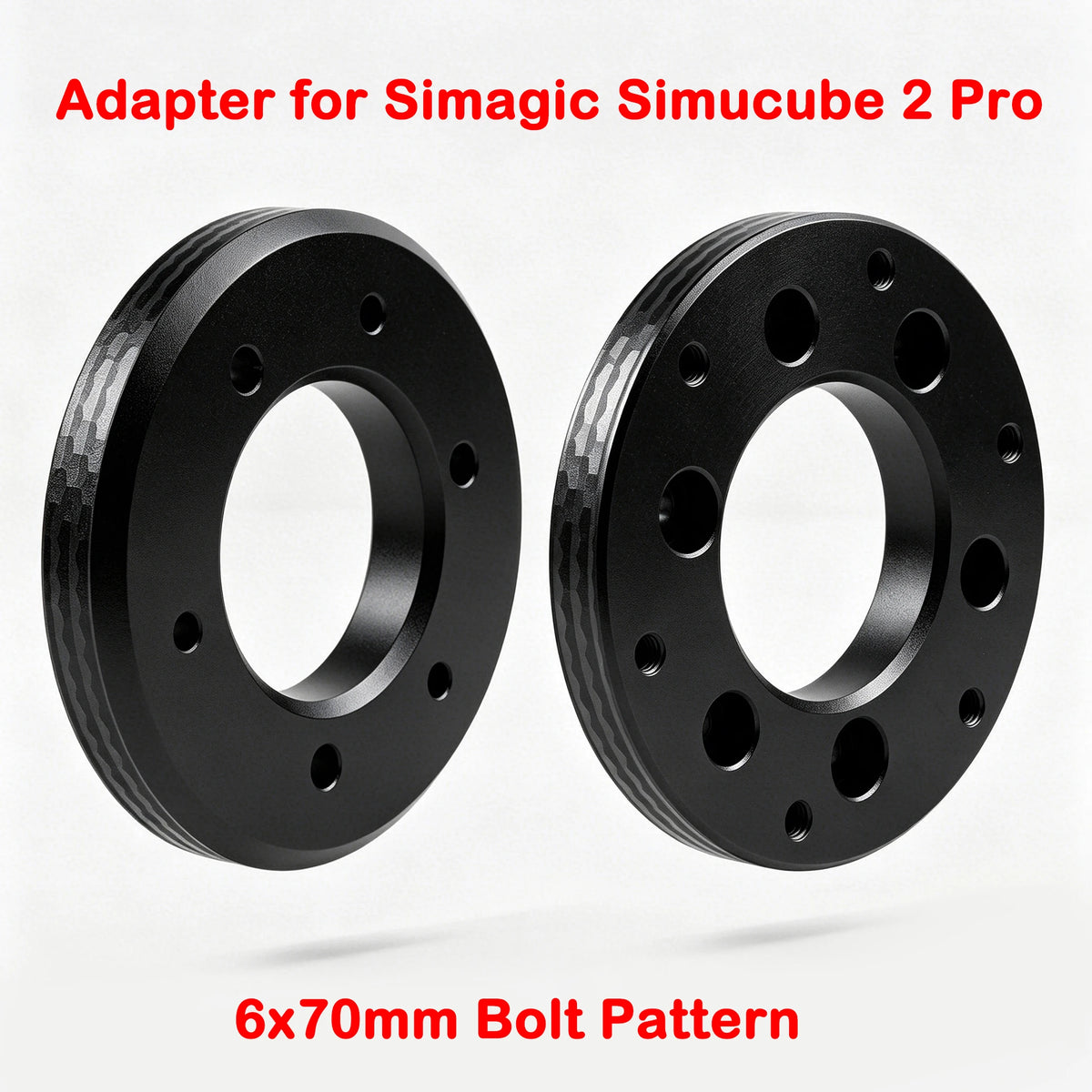 70mm 6-Bolt Steering Wheel Adapter Plate for SIMAGIC Simucube 2 Pro SC2P