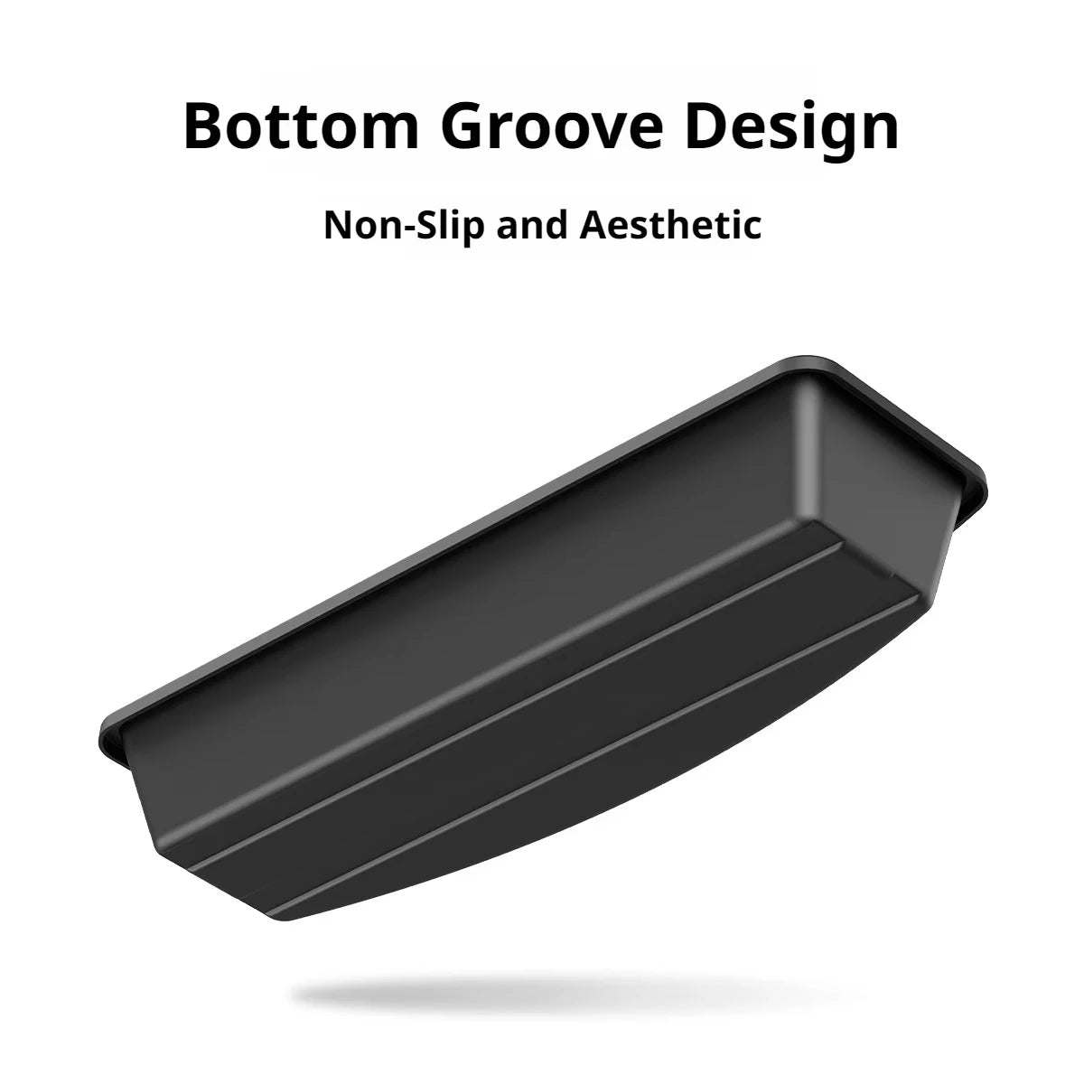 Universal Car Under Seat Storage Box ABS Anti-Slip Front Seat Drawer Organizer