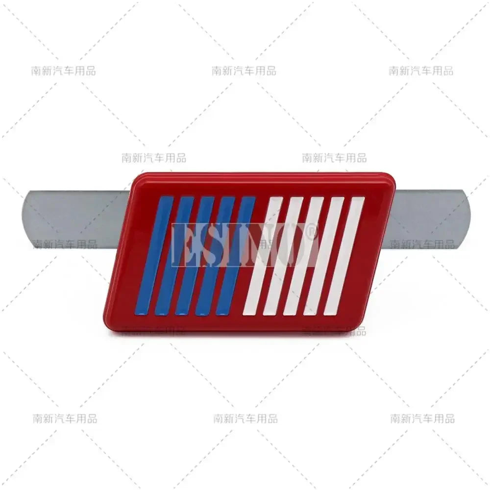 3D Metal Zinc Alloy Ralliart Car Emblem Badge Adhesive Front Grille Trunk