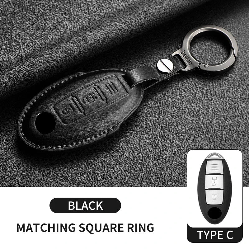 Smart Key Case Cover for Nissan Rogue X-Trail T31/T32 Qashqai J10/J11 Kicks
