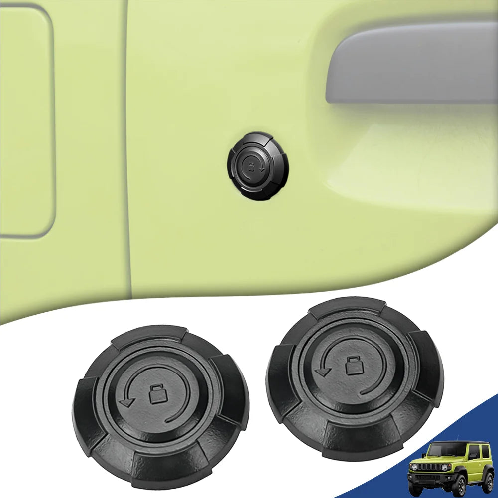 4PCS Door Keyhole & Side Fender Turn Signal Trim Covers for Suzuki Jimny 2019+