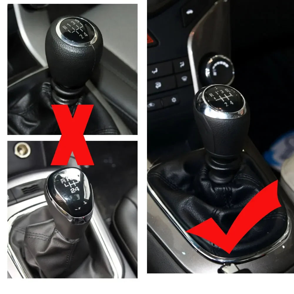 Manual 5/6 Speed Gear Shift Knob for Chevy Aveo Sonic T300 Cruze 2012-2017
