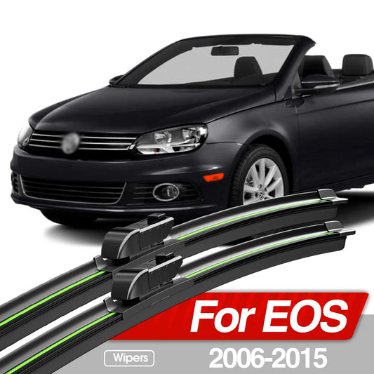 2PCS Front Windshield Wiper Blades for Volkswagen Eos 2006–2015