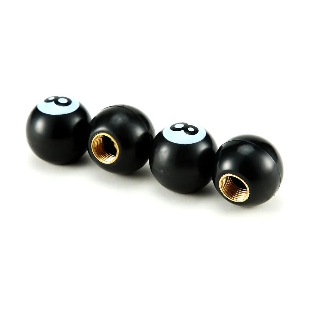 4Pcs Universal Tire Valve Stem Caps Dust Covers Car Bike Motorcycle