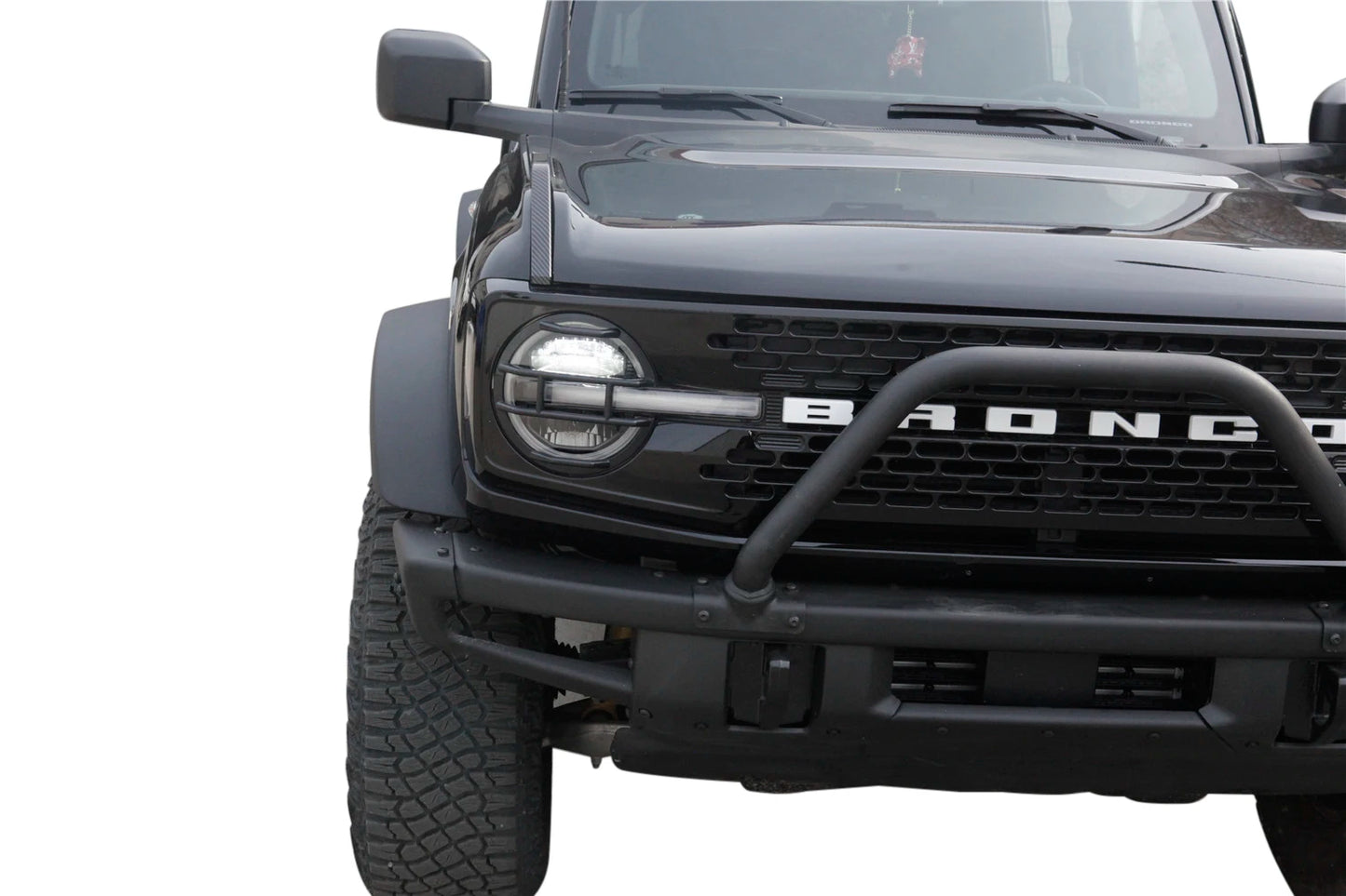 Headlight,Tail Light & Wheel Arch LED Guard Cover Set for Ford Bronco 2021–2024