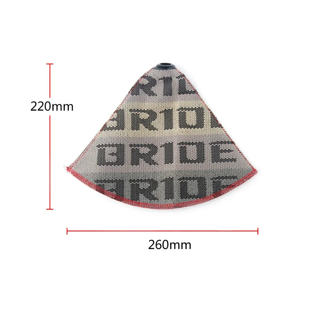 Universal Fabric Gear Shift Boot Sleeve Printed Manual Shifter Dust Cover Replacement