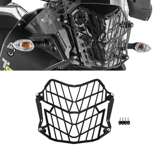 Headlight Guard Cover Protector Grill for Yamaha Tenere 700 T7 2019-2023
