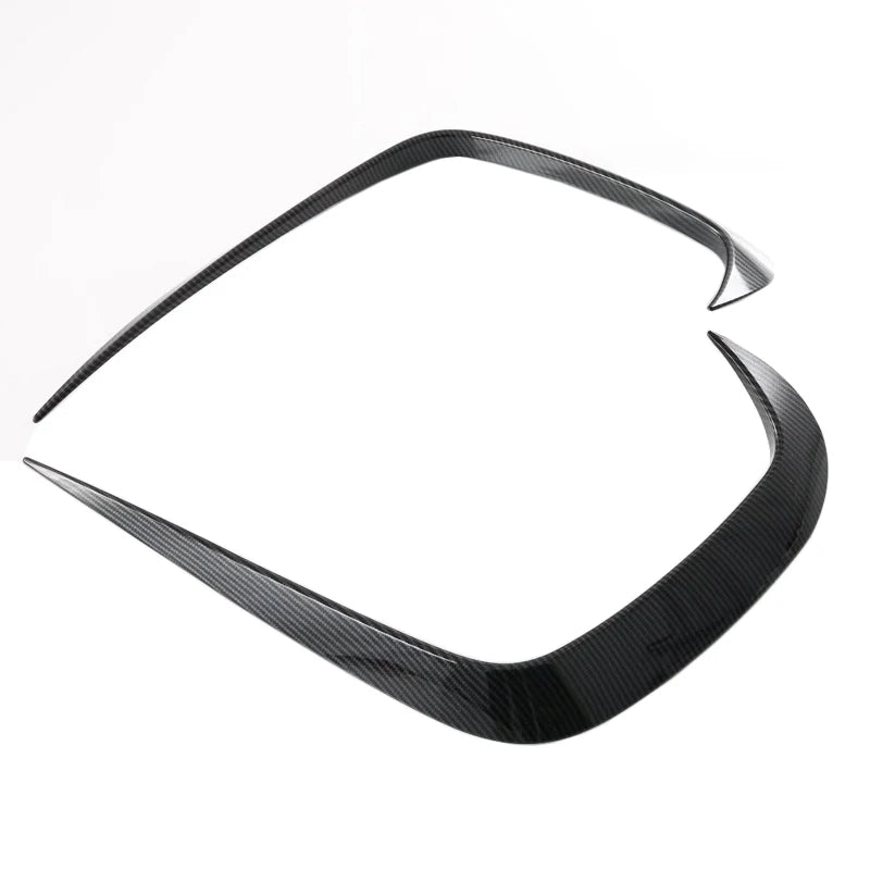 2Pcs ABS Eyebrow Spoiler Front Fog Light Trim Cover for BYD Atto 3 Yuan Plus
