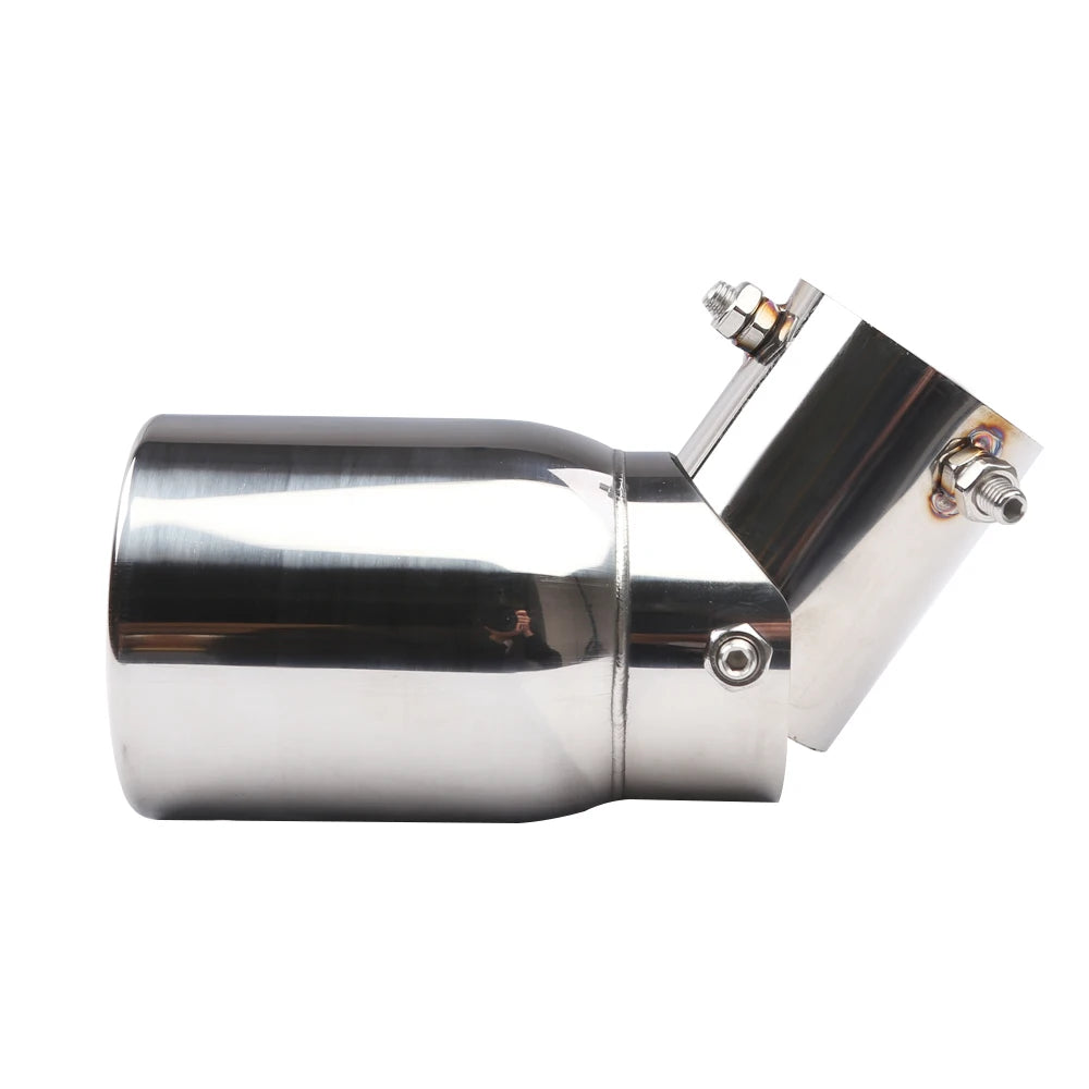 Universal Adjustable Stainless Steel Exhaust Tip 63mm Inlet / 89mm 3.5"