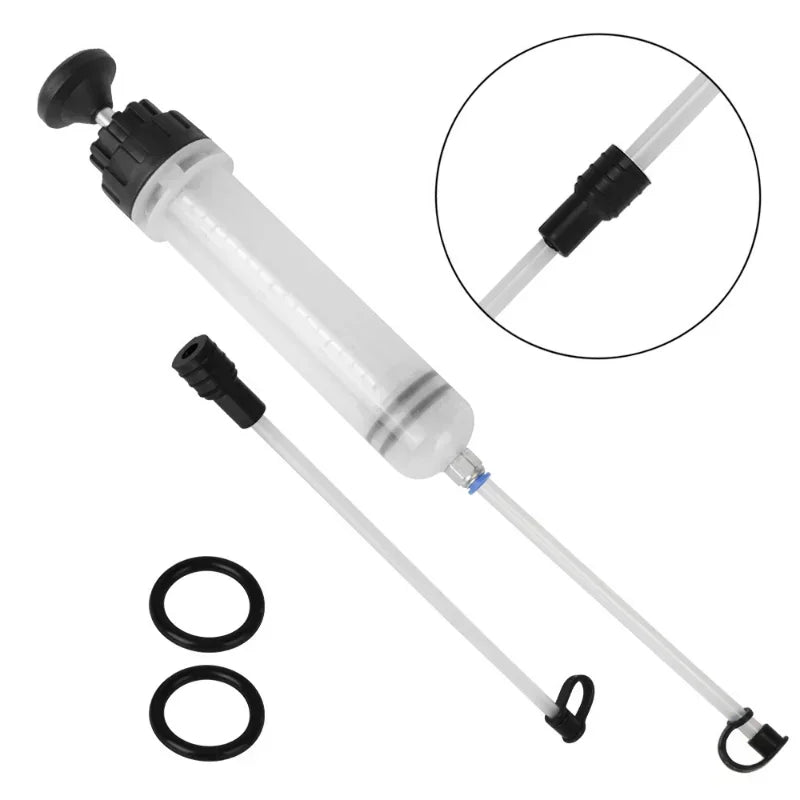 200cc Automotive Oil Fluid Extractor Pump Brake Bleeder Syringe Tool