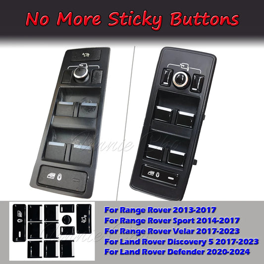 Power Window Control Button Repair Stickers for Range Rover & Land Rover