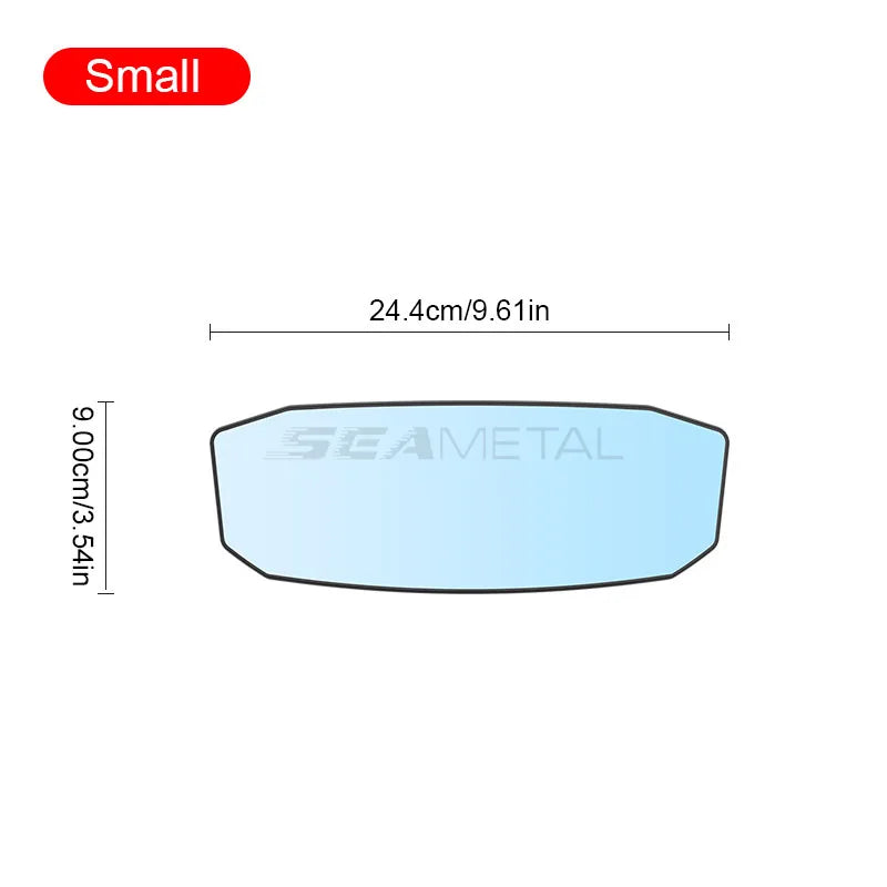 Wide Angle Convex Interior Rearview Mirror Anti-Glare Baby & Child Seat Monitor