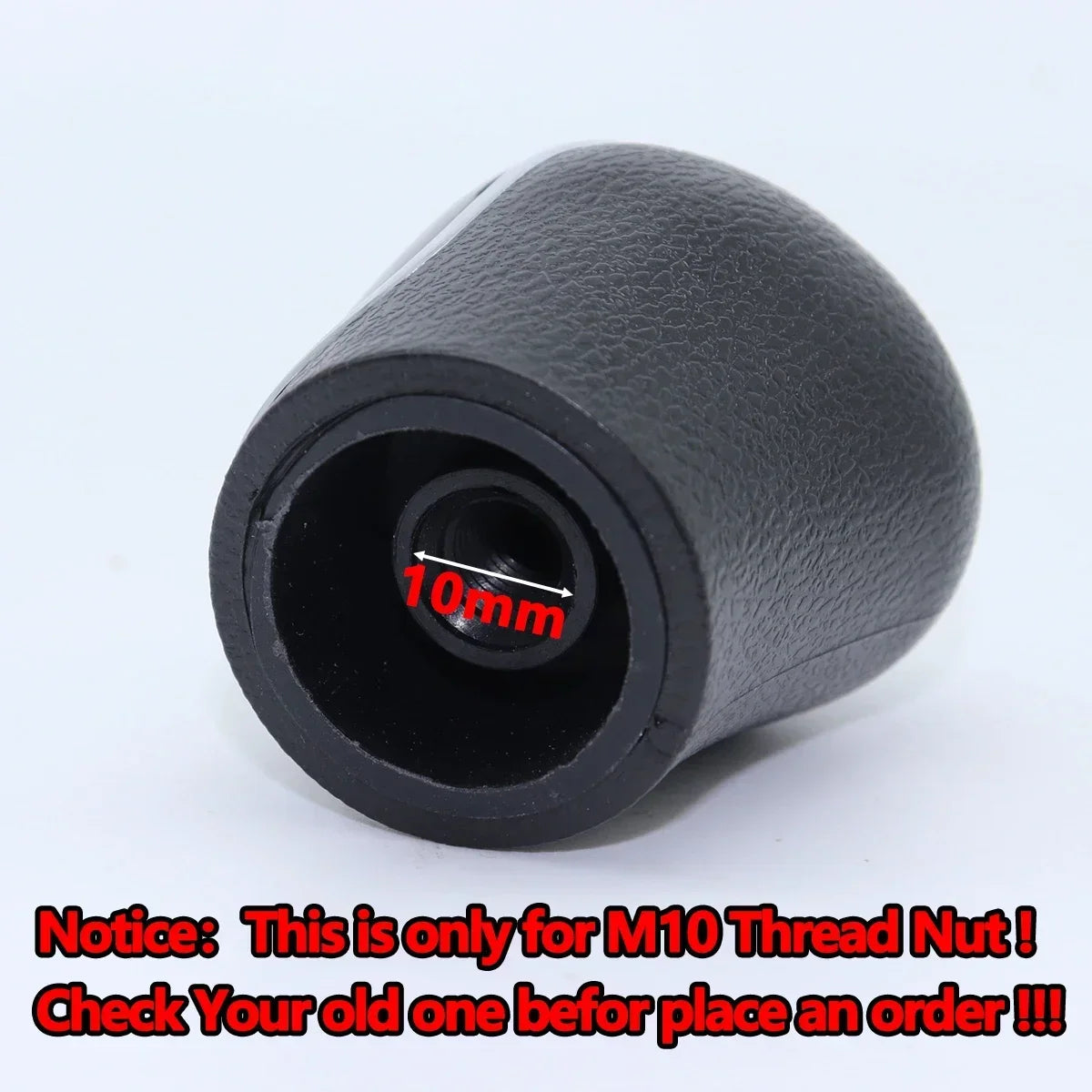 6 Speed +R Chrome Black Gear Shift Knob M10 Mitsubishi Outlander Sentra