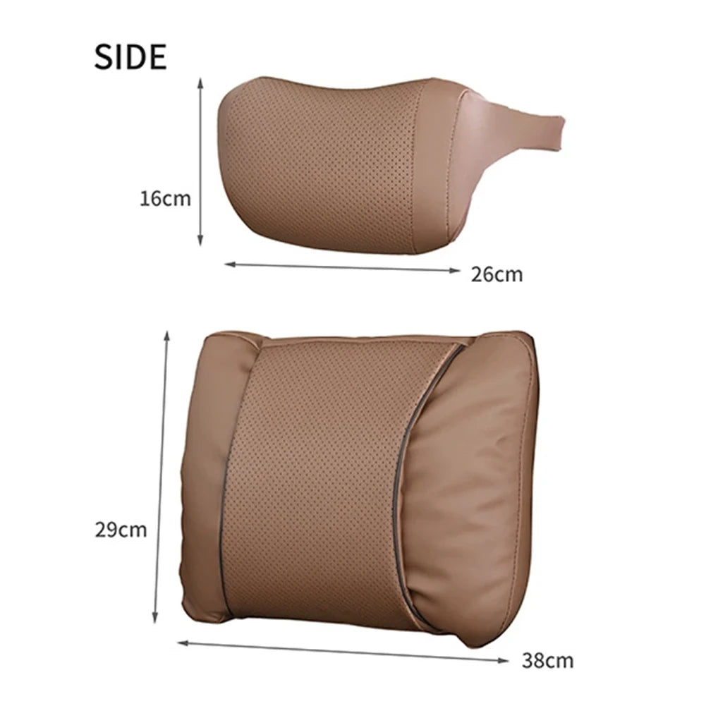 Universal Car Seat Headrest Neck Pillow 3D Ergonomic Travel Support