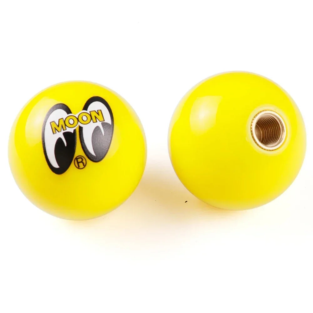 MOONEYES Style Round Ball Gear Shift Knob Universal Manual Car Shifter Lever Head