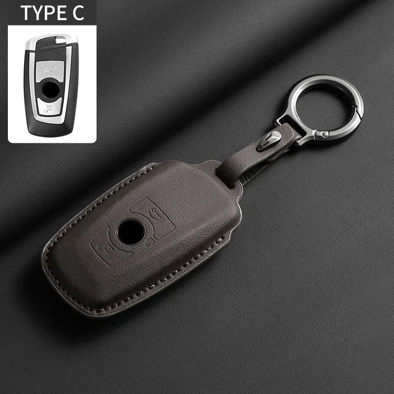 Smart Key Case Cover for BMW 1, 3, 5, 7 Series, X1, X3, X4, X5 & M Models