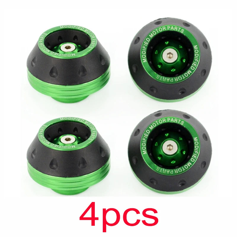 Universal Motorcycle Crash Pad Front Fork Slider Alloy Wheel Protector