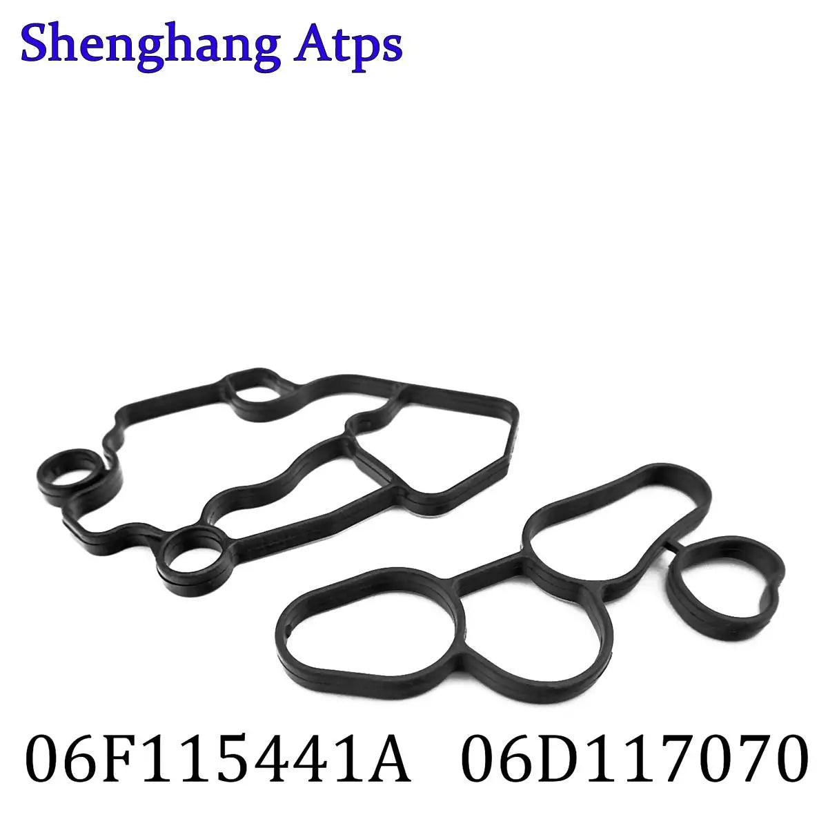 2PCS Oil Filter Housing Gasket & Oil Cooler Seal Kit for Audi A3 A4, A6 TT & VW Jetta