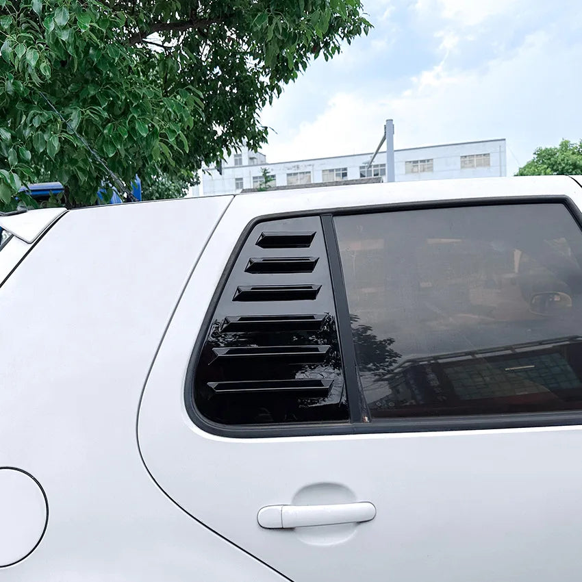 Rear Side Window Louver Shutter Cover for VW Golf MK4 IV 1997–2006