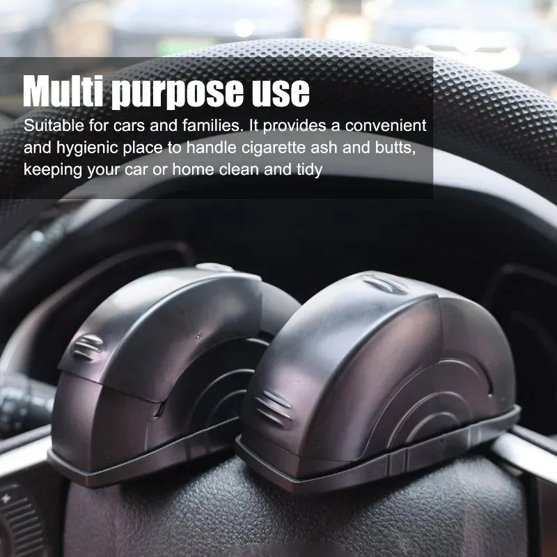 Portable Car Cigarette Ashtray Cup with Lid Detachable Vehicle Ashtray Holder