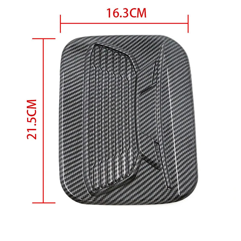 Gloss Black Fuel Filler Door Cover for Toyota Corolla Sedan 2020–2025