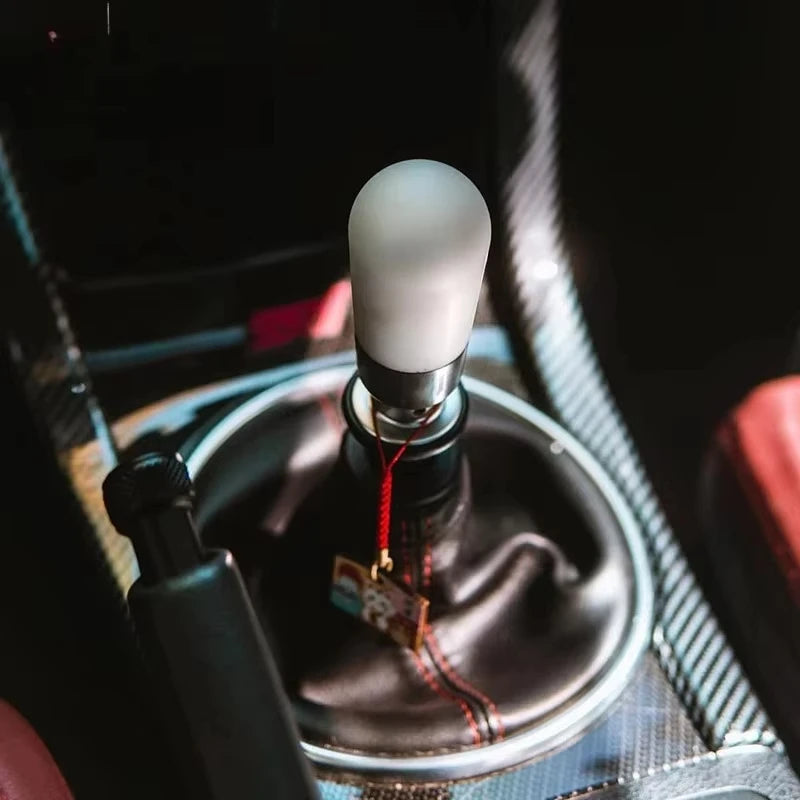 Universal JDM Style Lengthened Acrylic Manual Gear Shift Knob Lever Handle Custom