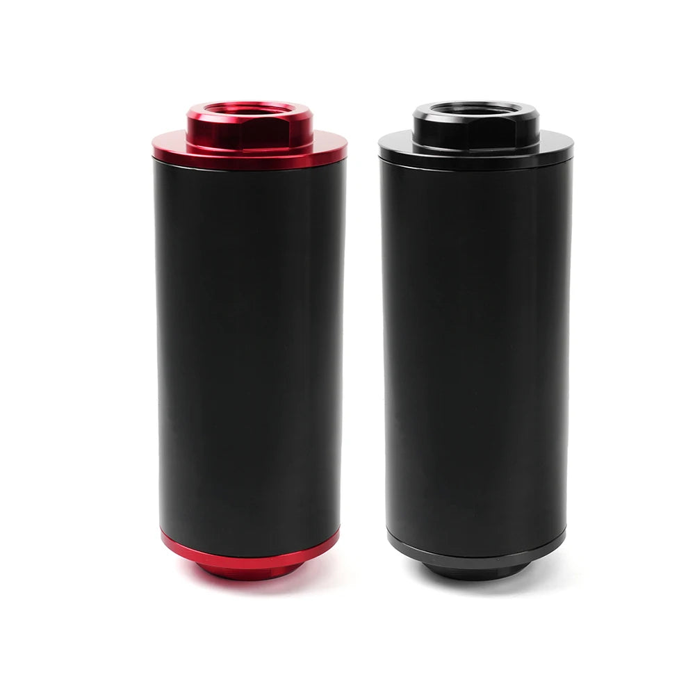 44MM/50MM Racing Inline Fuel Filter Aluminum 60 Micron & 100 Micron