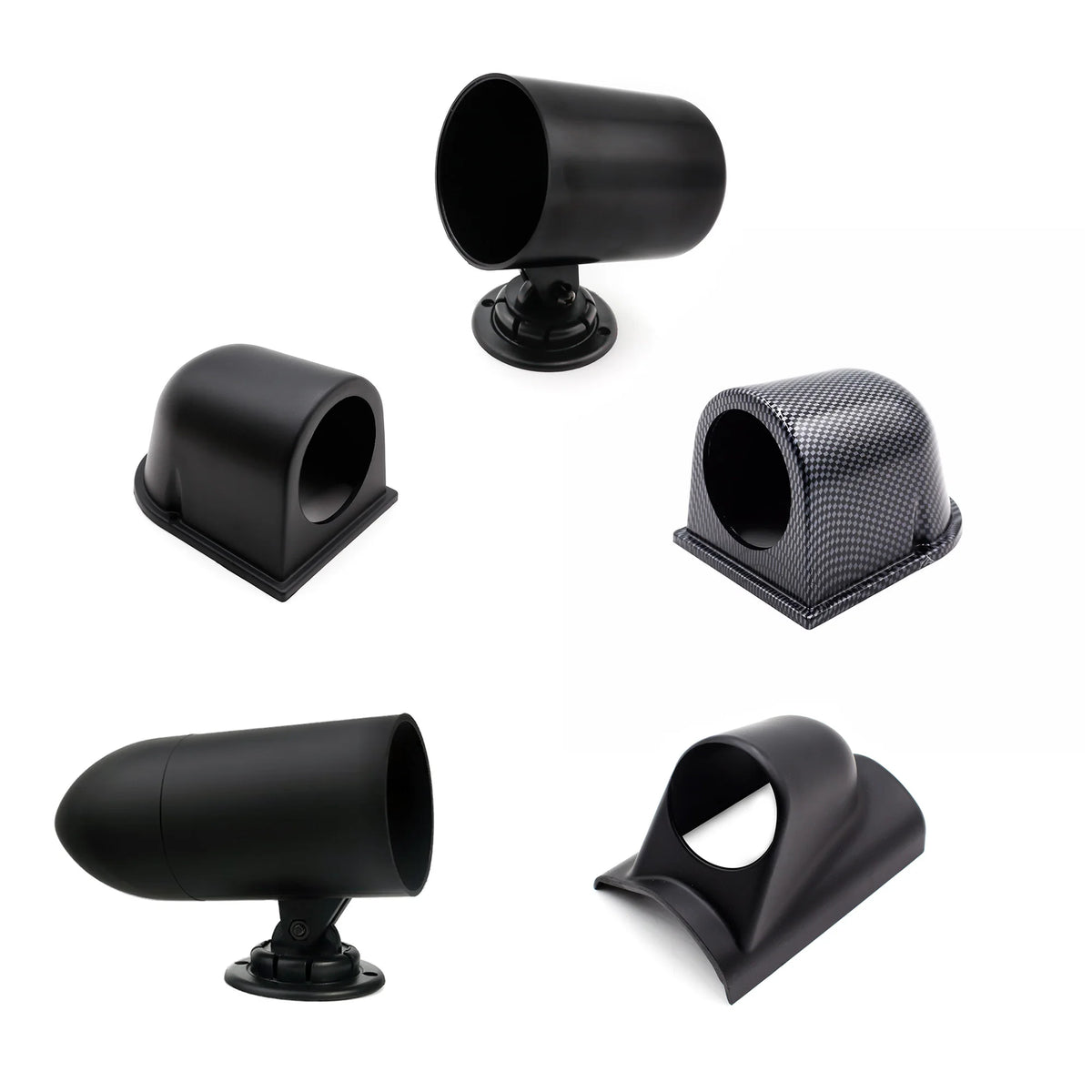 52mm Car Gauge Pod Holder Single Double Triple Mount Left Right Drive Black