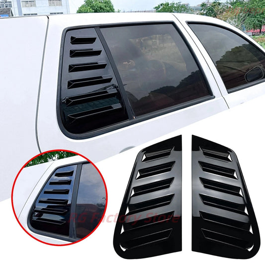 Rear Side Window Louver Shutter Cover for VW Golf MK4 IV 1997–2006