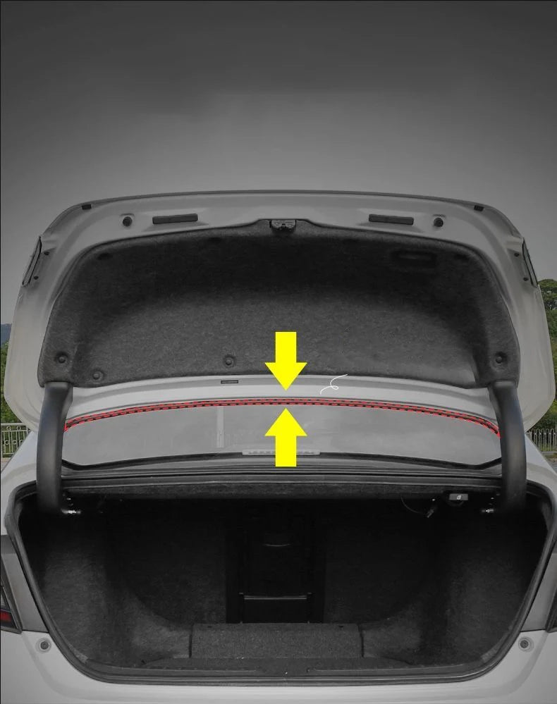Universal Car Trunk Seal Strip Rubber Weatherproof Dustproof Lid Gap Seal