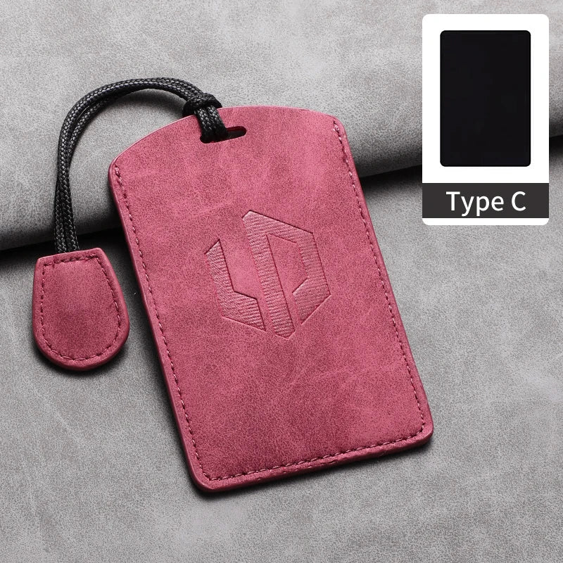 Leather Smart Key Case Cover for Leapmotor C10, C11, C16 & B01
