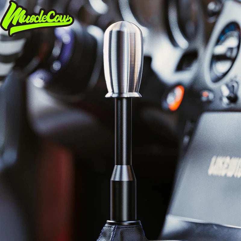 Universal JDM Style Aluminum Alloy Manual Gear Shift Knob Metal Shifter Handle