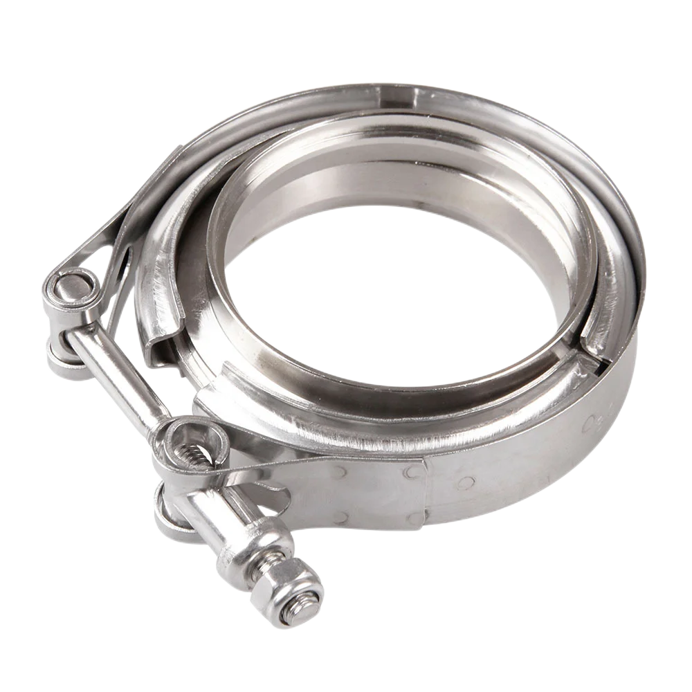 Universal Stainless Steel V-Band Exhaust Clamp 2" 2.5" 3" 3.5" 4" Turbo