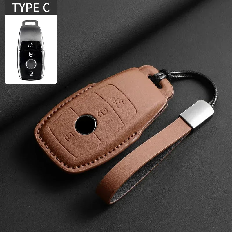 Smart Key Case Cover for Mercedes-Benz A, B, C, E, S-Class