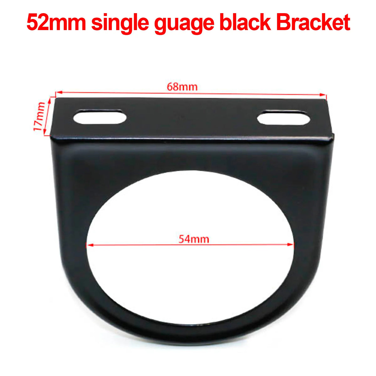52mm Car Gauge Pod Holder Single Double Triple Mount Left Right Drive Black